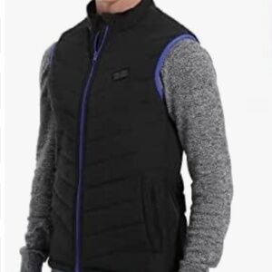 mens miady heated vest with battery pack